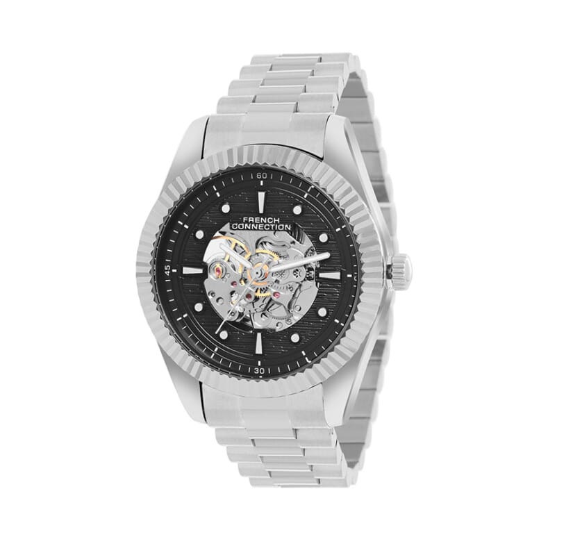 שעון אוטומטי לגבר מבית FRENCH CONNECTION בעיצוב אלגנטי, דגם FCA12BSM