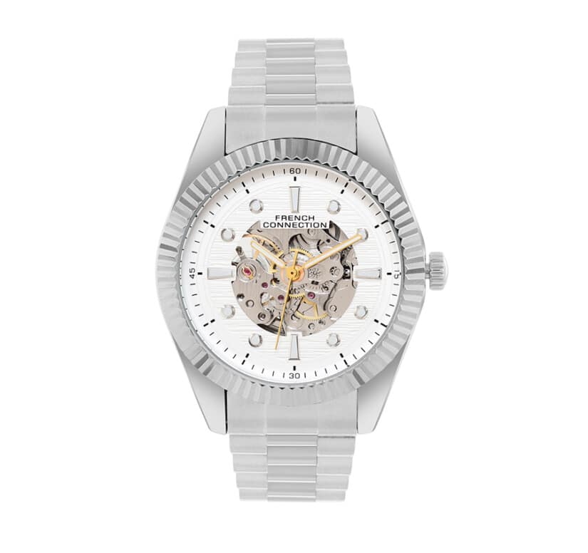 שעון אוטומטי לגבר מבית FRENCH CONNECTION בעיצוב אלגנטי, דגם FCA12SM