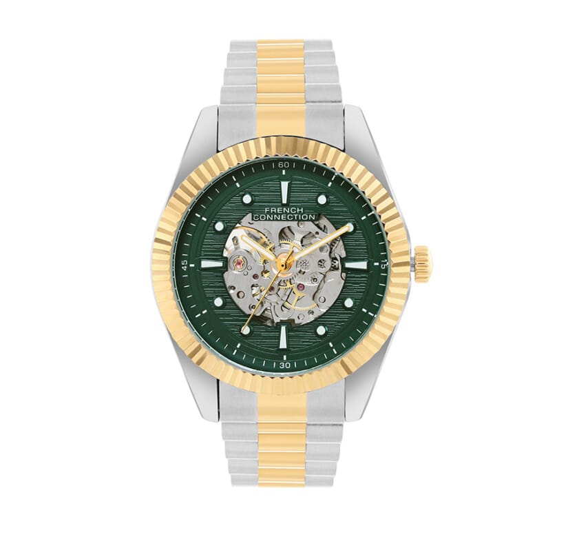 שעון אוטומטי לגבר מבית FRENCH CONNECTION בעיצוב אלגנטי, דגם FCA12TM