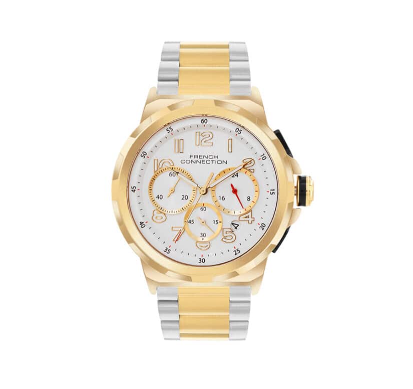 שעון לגבר מבית FRENCH CONNECTION מקולקציית L’Aigle Chronograph, דגם FCM04TM