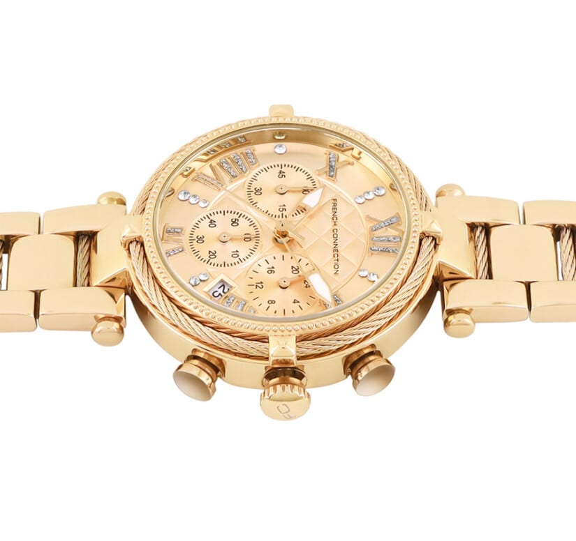 שעון כרונוגרף French Connection לאישה, דגם FCO4GM