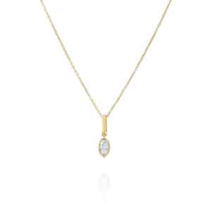 תליון יהלומים ,זהב 14K משובץ 0.15 קראט יהלומים, דגם PDSPF24169