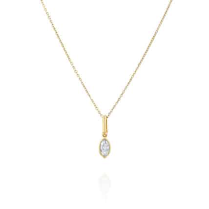 תליון יהלומים ,זהב 14K משובץ 0.15 קראט יהלומים, דגם PDSPF24169