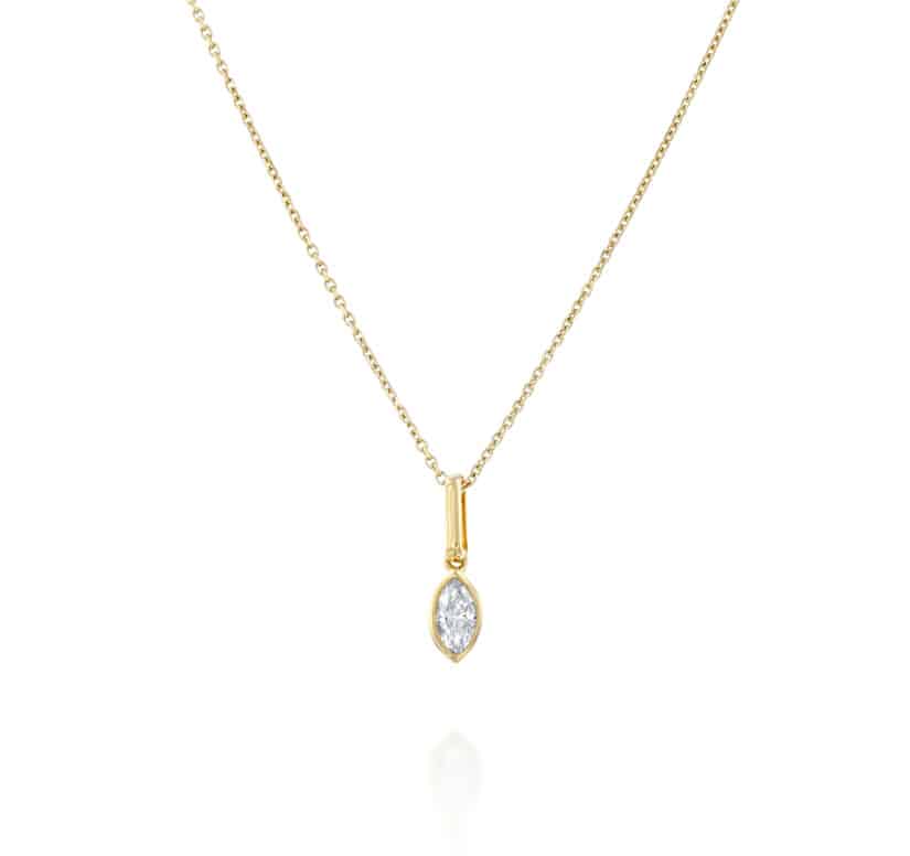 תליון יהלומים ,זהב 14K משובץ 0.15 קראט יהלומים, דגם PDSPF24169