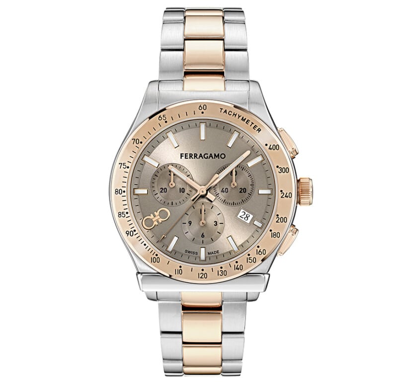 שעון Ferragamo מקולקציית 1927 Chrono, שעון לגבר ,דגם SFKZ01026