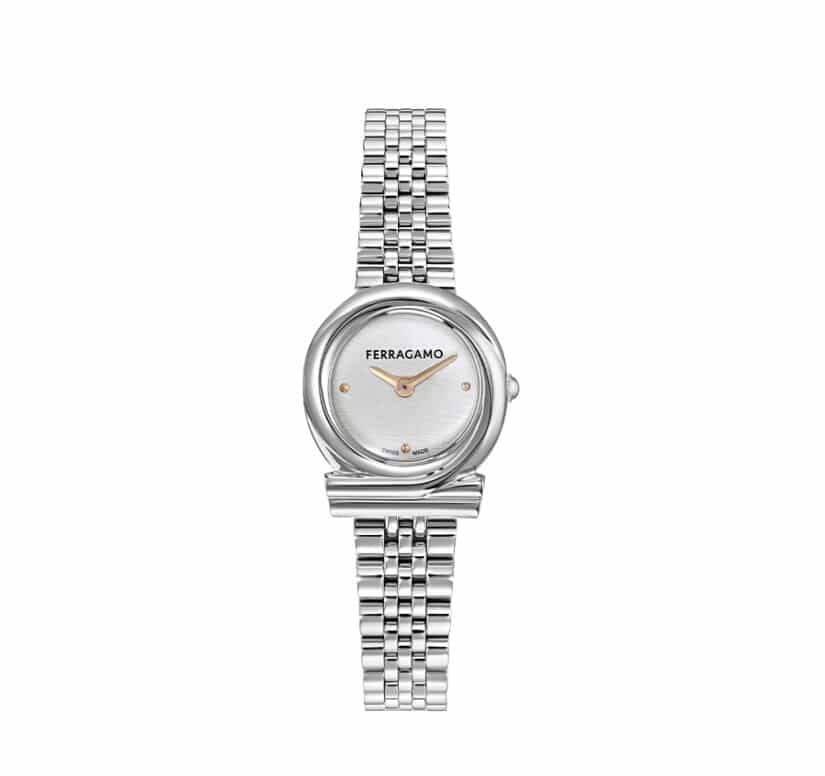 שעון Ferragamo מקולקציית Gancini Twisted, שעון לאישה ,דגם SFNN00126