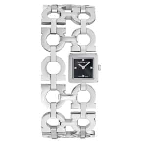 שעון Ferragamo מקולקציית Double Gancini New, שעון לאישה ,דגם SFNQ00126