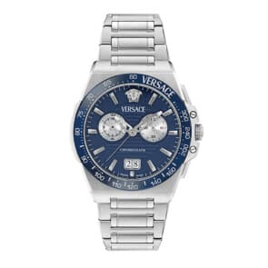 שעון Versace מקולקציית Greca Reaction , שעון לגבר ,דגם VE5N00326