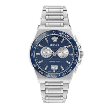 שעון Versace מקולקציית Greca Reaction , שעון לגבר ,דגם VE5N00326