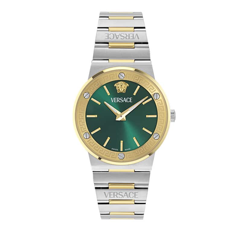שעון Versace מקולקציית GRECA LOGO AERO , שעון לגבר ,דגם VE5Q00526