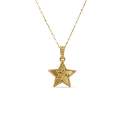 תליון כוכב, 14K זהב, דגם P277-275133