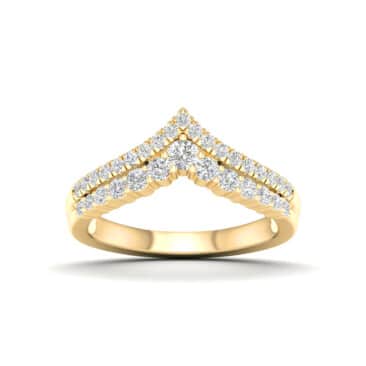 טבעת יהלומים, זהב 14K משובצת 0.50 קראט יהלומים, דגם RDSRF31853