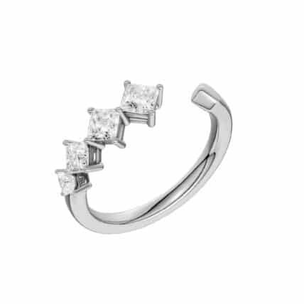 טבעת יהלומים, זהב 14K משובצת 0.50 קראט יהלומים, דגם RDSRF31113