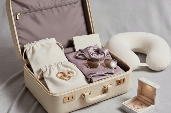 תכשיטים במזוודה: איך לארוז תכשיטים לחופשה ומה כדאי לענוד לטיסה