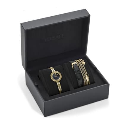 שעון עם יהלומים Versace מקולקציית GRECA PENDANT , שעון לאישה ,דגם VE5I00226