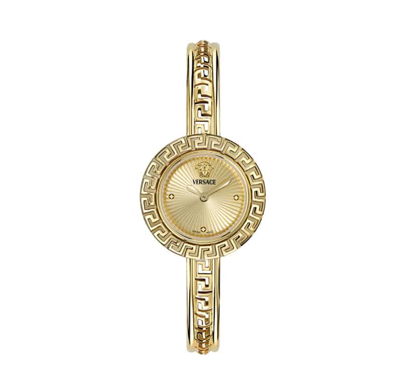 שעון עם יהלומים Versace מקולקציית GRECA PENDANT , שעון לאישה ,דגם VE5I00326