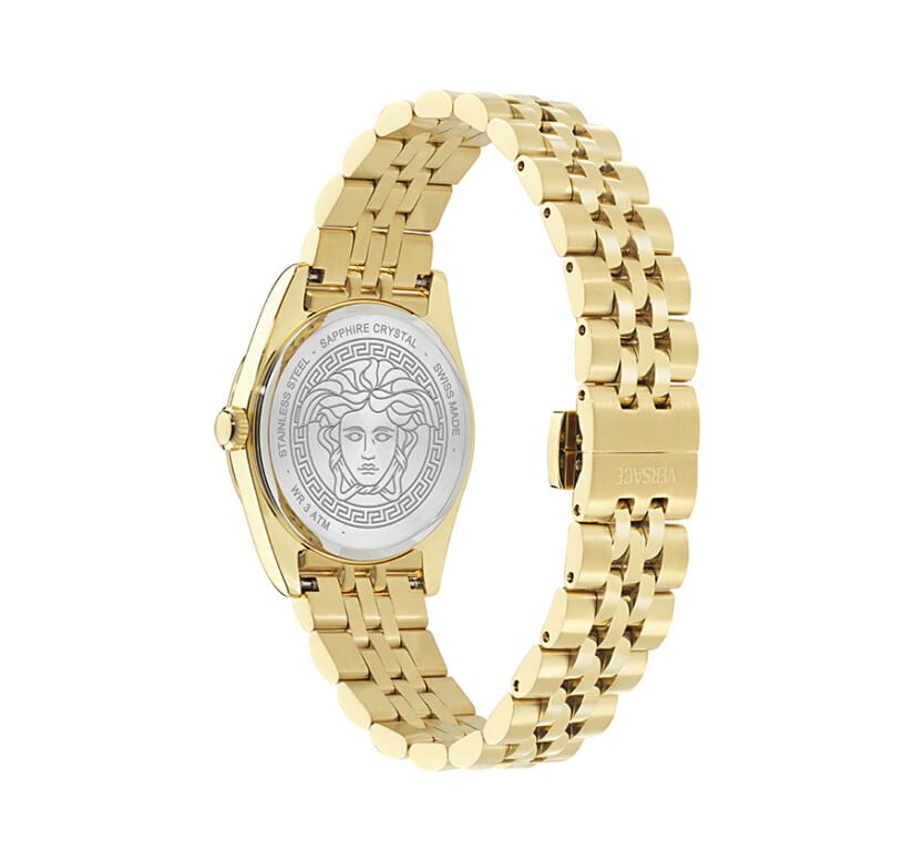 שעון עם יהלומים Versace מקולקציית MILLENYIUM LADY, שעון לאישה ,דגם VE5K00626