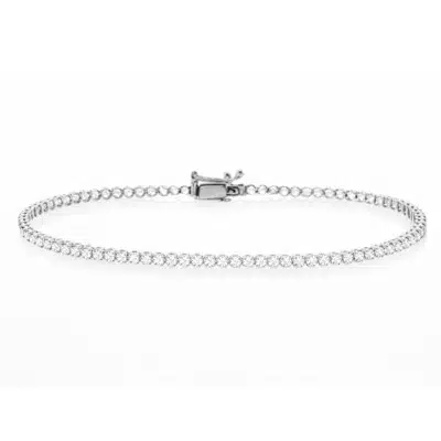 צמיד טניס זירקונים, זהב 14K, דגם BZ2306231W-NEW