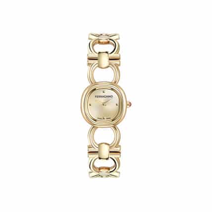 שעון Ferragamo מקולקציית Double Gancini Petite, שעון לאישה ,דגם SFJI00126