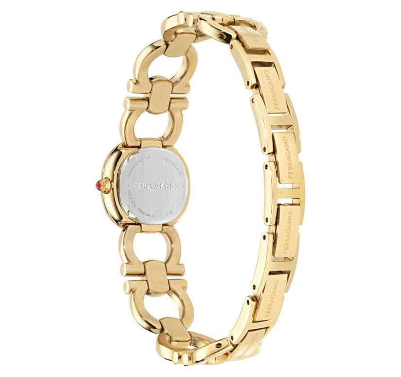 שעון Ferragamo מקולקציית Double Gancini Petite, שעון לאישה ,דגם SFJI00126