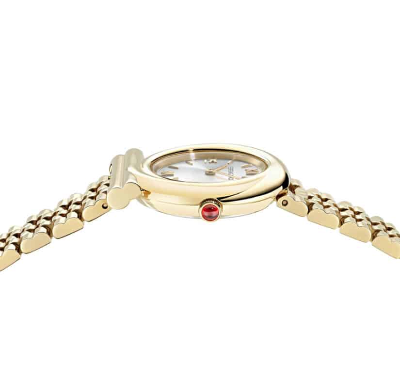 שעון Ferragamo עם יהלומים מקולקציית Gancini Twisted, שעון לאישה ,דגם SFJK00626