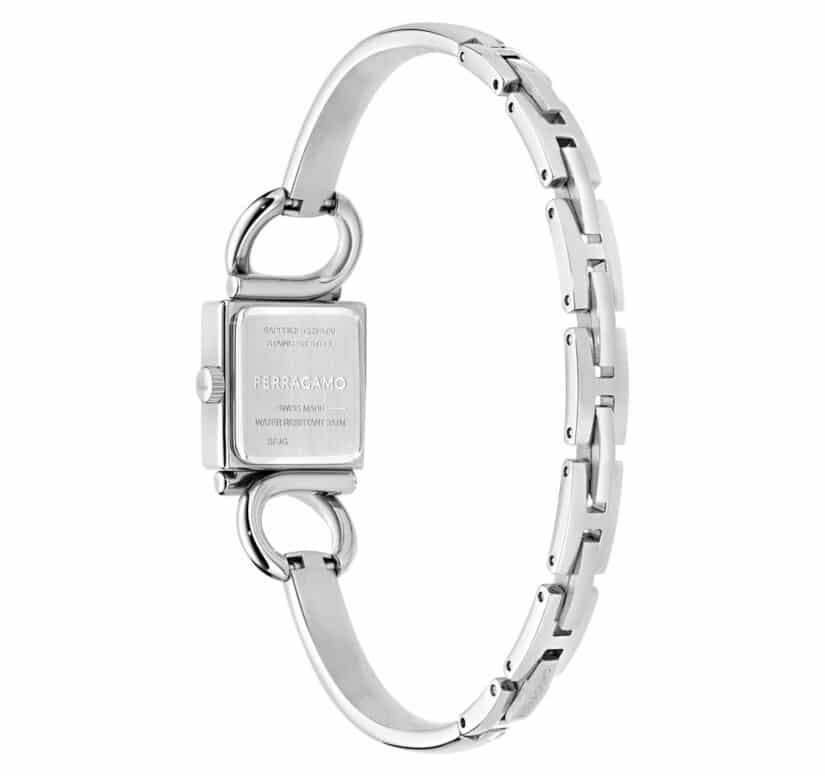 שעון-צמיד עם יהלומים FERRAGAMO לאישה מקולקציית ID ELEMENTS - GANCIO EVO, דגם SFJG00226