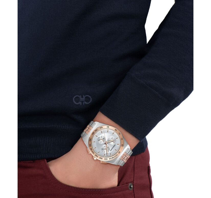 שעון FERRAGAMO לגבר מקולקציית SF SPORT LUXURY - VEGA CHRONO, דגם SFJR00426